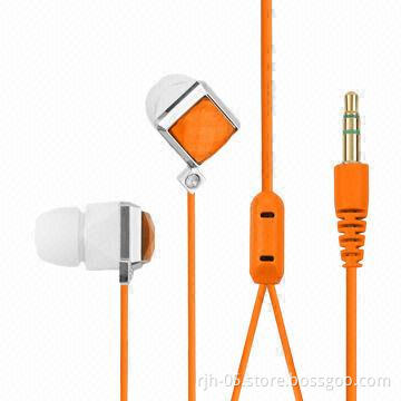 Hot-seller Crystal Earphones for Promotions, 20-20kHz Frequency Range